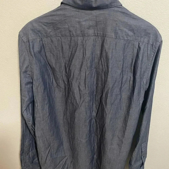 Micheal Kors casual men’s button down long sleeve shirt - Picture 2 of 4